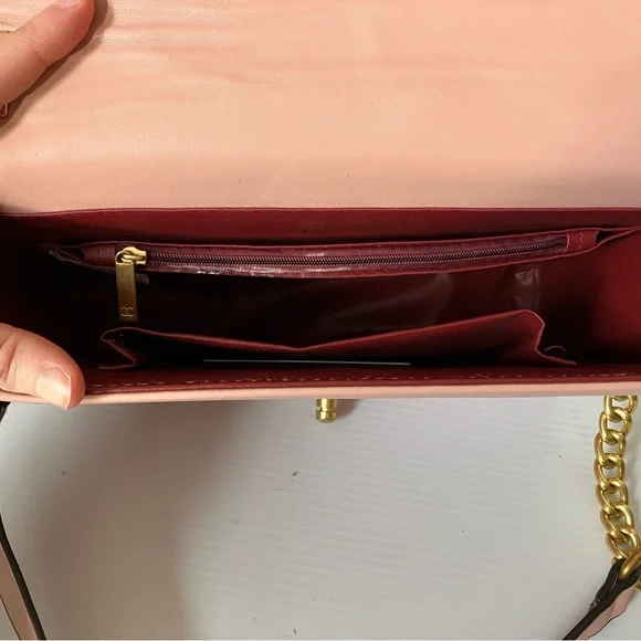 Chanel Small Gold Enchained Quilted Boy Flap Bag in Pink - Picture 10 of 15